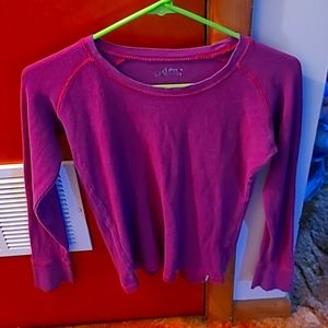 Columbia purple long sleeve shirt size small